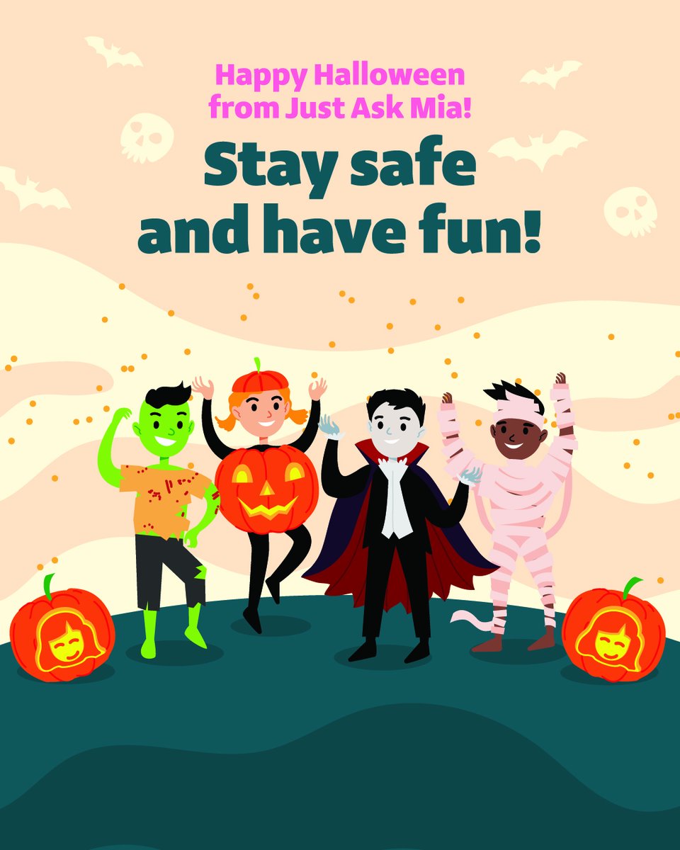 👻 This Halloween, as we gather for treats and community fun, let’s remember the power of helping one another.

If your family could use a little extra support, Mia can help you find food boxes, hot meals, and other resources nearby, no tricks, just care from your community.