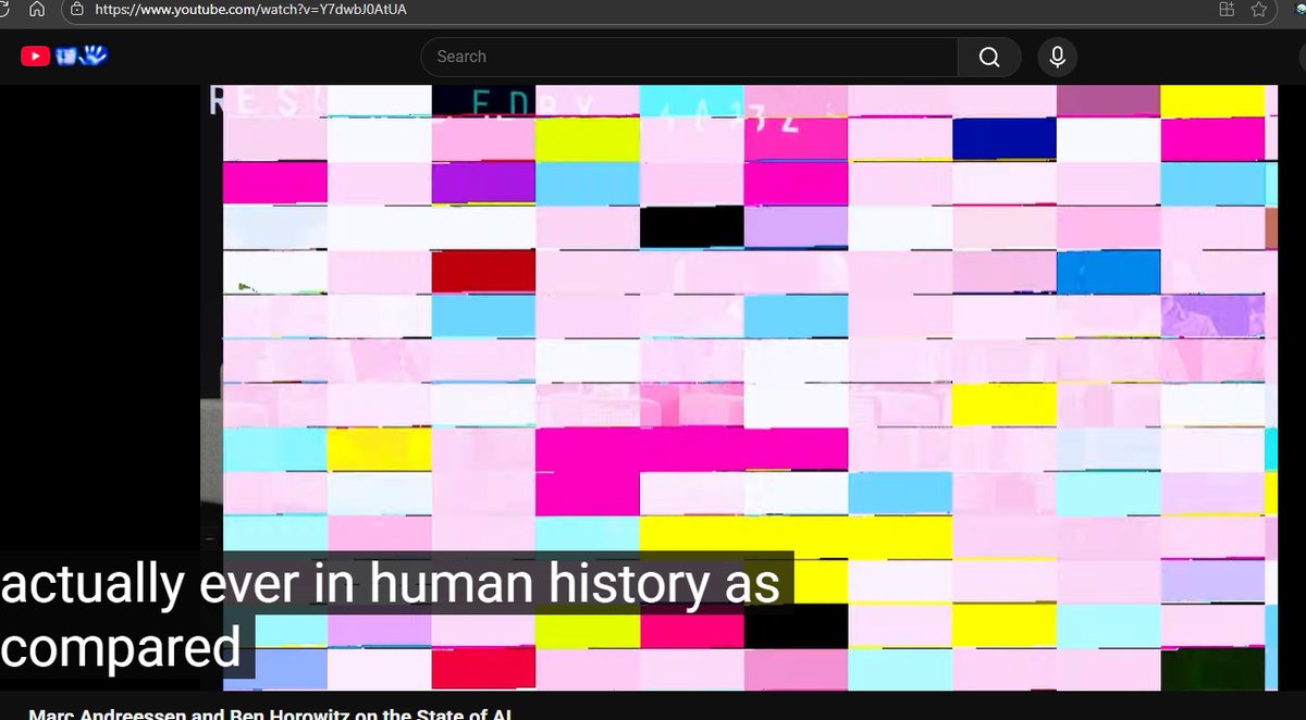 JimLey's tweet photo. @pmarca  What was that? screengrab from YouTube video https://t.co/X7vqPxp5g8