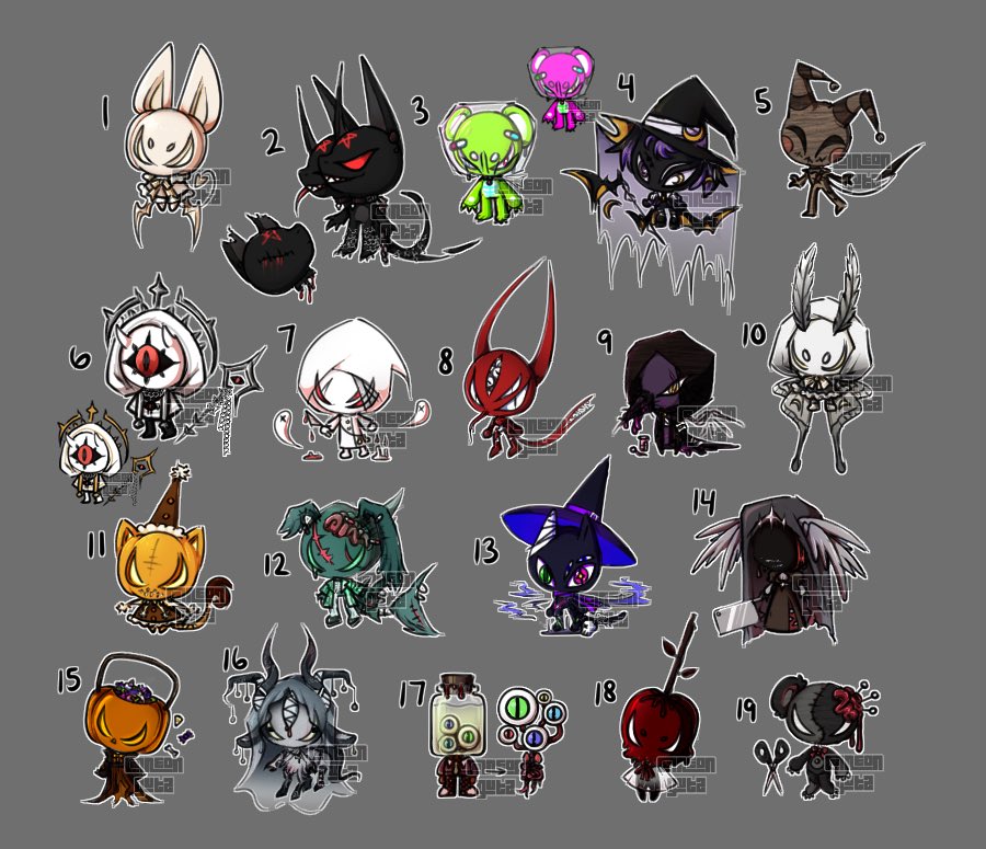 itsneongutz's tweet image. halloween sillies on my TH :p
#chibi #adoptableoc