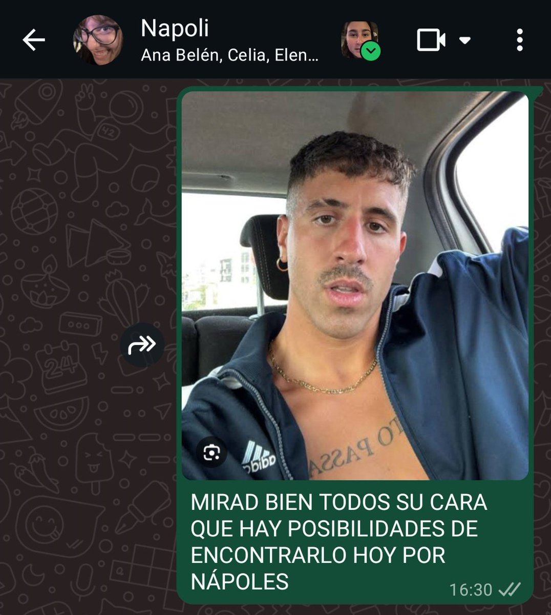 La menos fan de Enol: