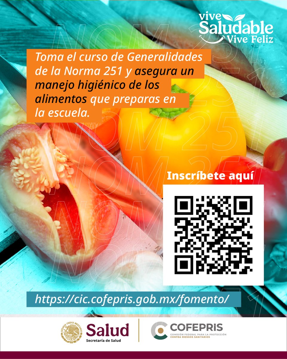 🏫🍎 ¡Cambiemos la alimentación en las escuelas!
La Norma 251 establece las reglas clave para la higiene en la preparación de alimentos.
#LaTierraQueNosUne