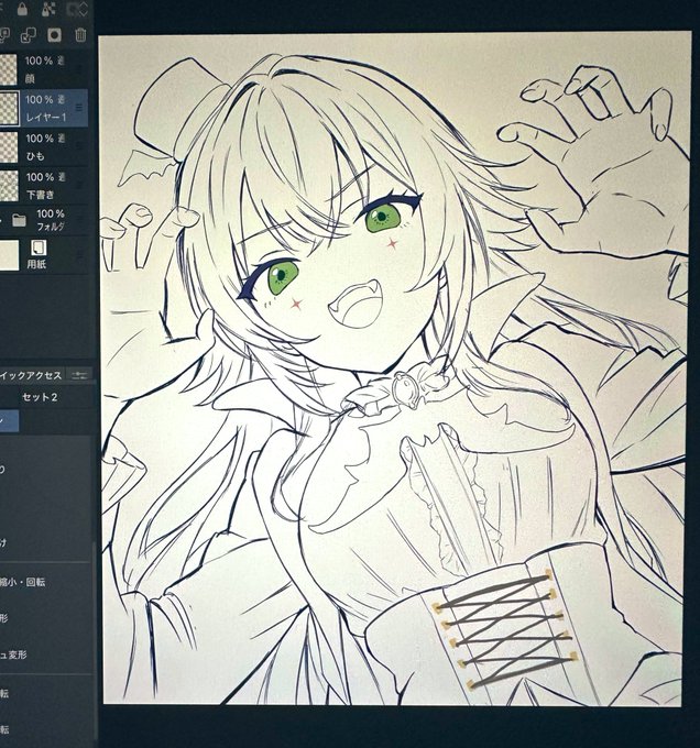 今日はハロウィンだったので
仮想協奏曲のてまり(途中) 