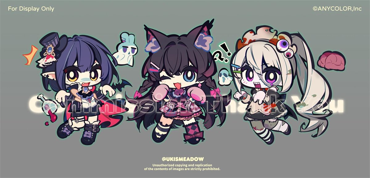 Happy Halloween! 🧡👻
A commercial commission—I’m glad to draw this this Halloween-themed JK-gumi illustration🥺🥺