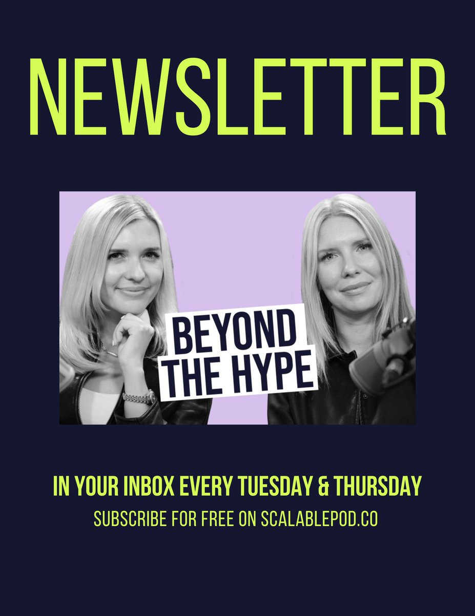 ScalablePod's tweet image. The line between creators and traditional media companies? Blurring fast.

In our 1st newsletter, we discuss how creators are teaming up with legacy media to launch shows, podcasts, and columns.

Subscribe for free at scalablepod.co.

@beehiiv @kyurieff @jasmineaenberg