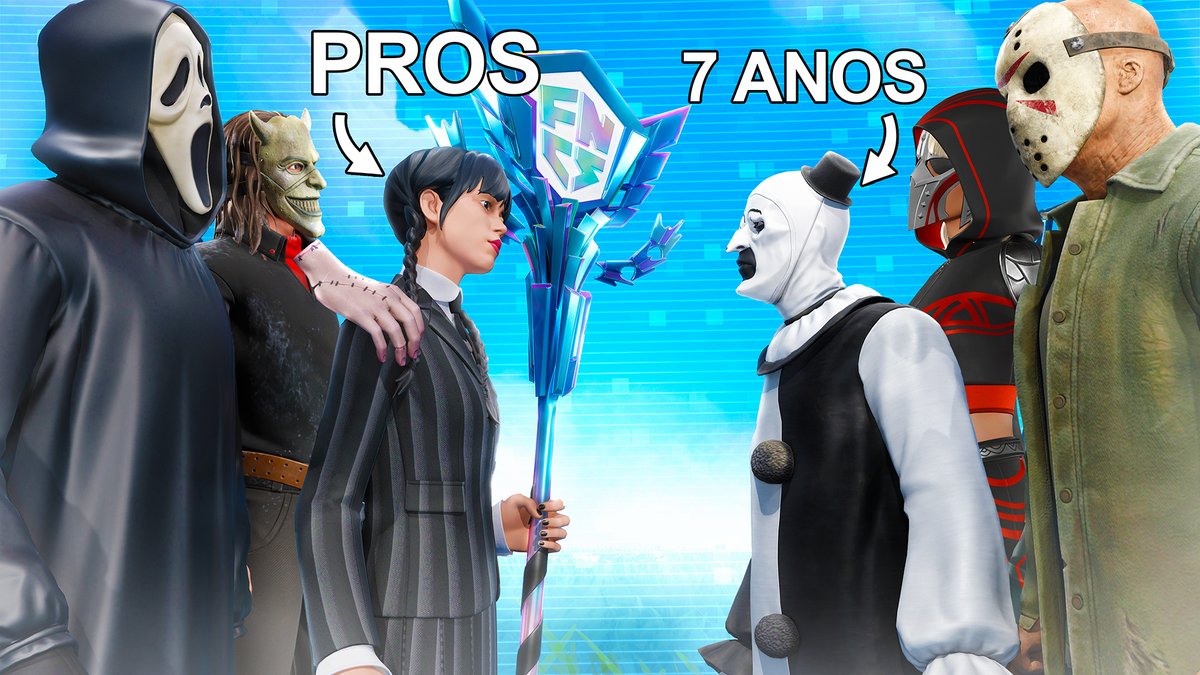 🚨 VÍDEO NOVO NO CANAL 🚨

Coloquei 3 CRIANÇAS pra jogar contra 3 PRO PLAYERS (sem eles saberem) 

➡️ youtu.be/ykD9FfB7tcQ?si…