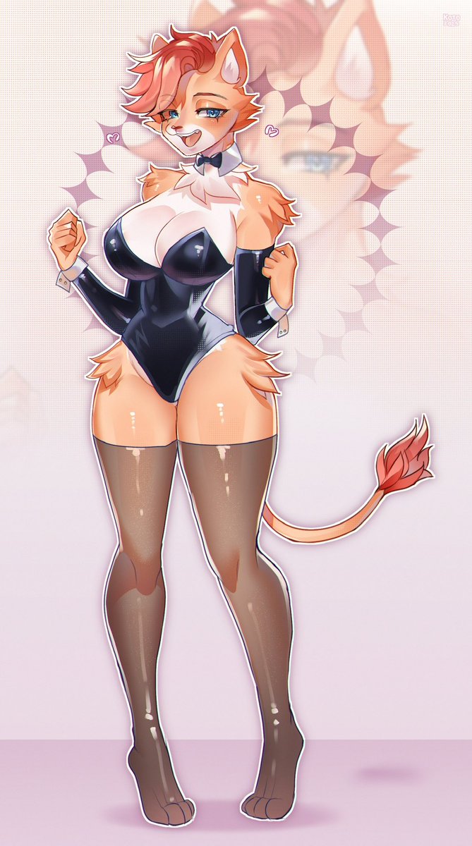 I’m just trying out the bunny suit - how do I look?

Art by <a href="/kotopr0/">Kotit00🌸 COMMS OPEN</a>