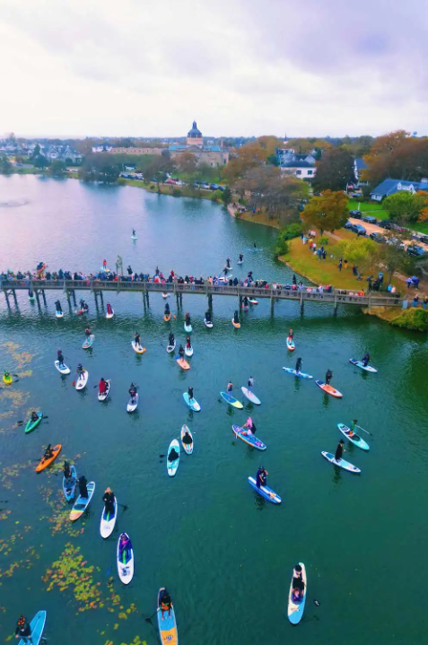 Local Jersey Shore photographer Kate Watt was just featured by <a href="/people/">People</a> for capturing the "moment witches took over a New Jersey lake".

The shots came from the annual 'Witches Paddle for a Cause' held in #SpringLake. 

Read here: bit.ly/3LhMx71
