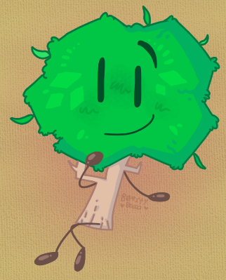 beastythedragon's tweet photo. objectober 2025 day 30 a humble tree #bfdi #osc #objectober https://t.co/DY4UXMc0JT
