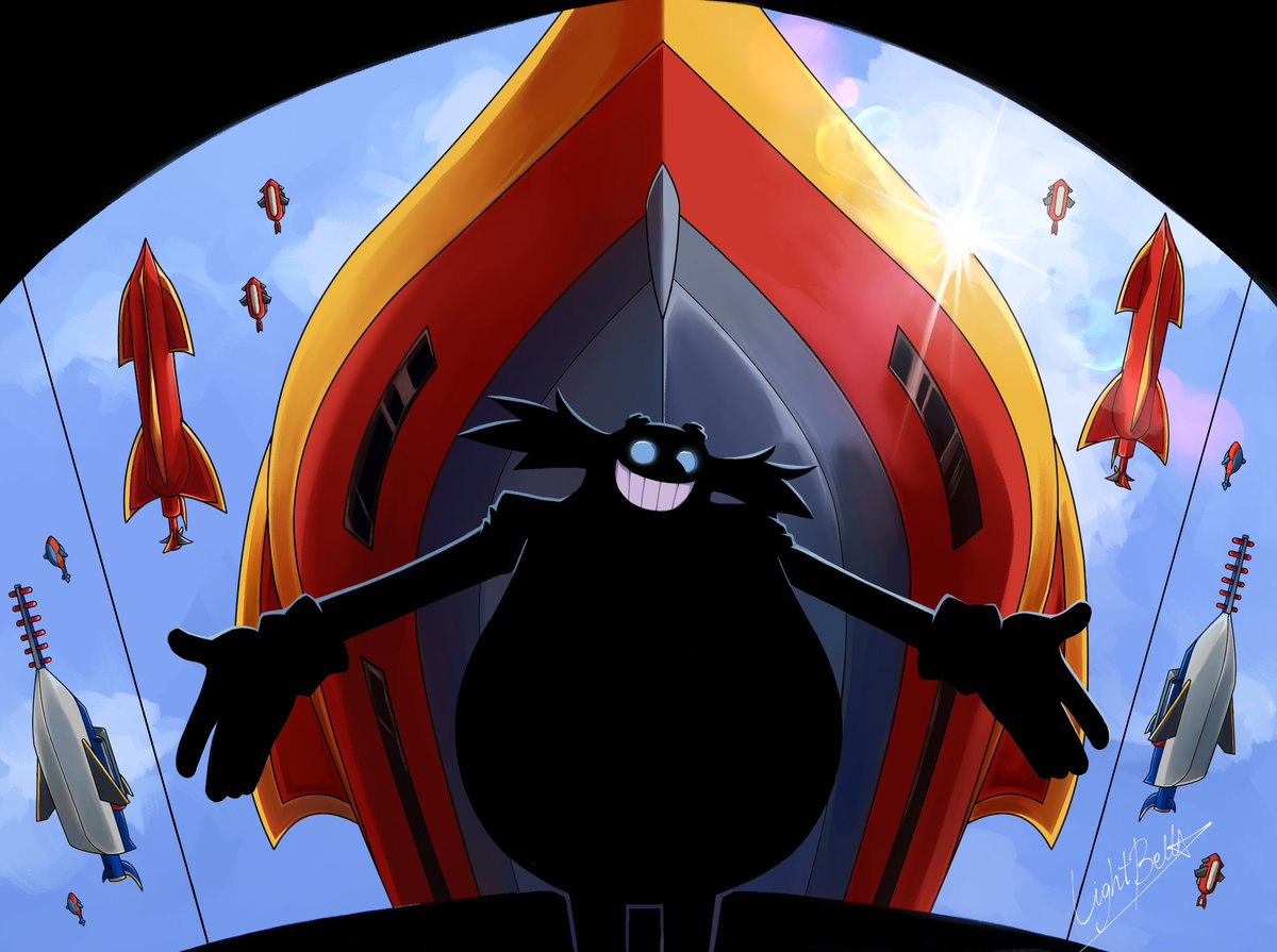 Raitochan3's tweet image. The Robot family
#SonicTheHedgehog #eggman #MetalSonic