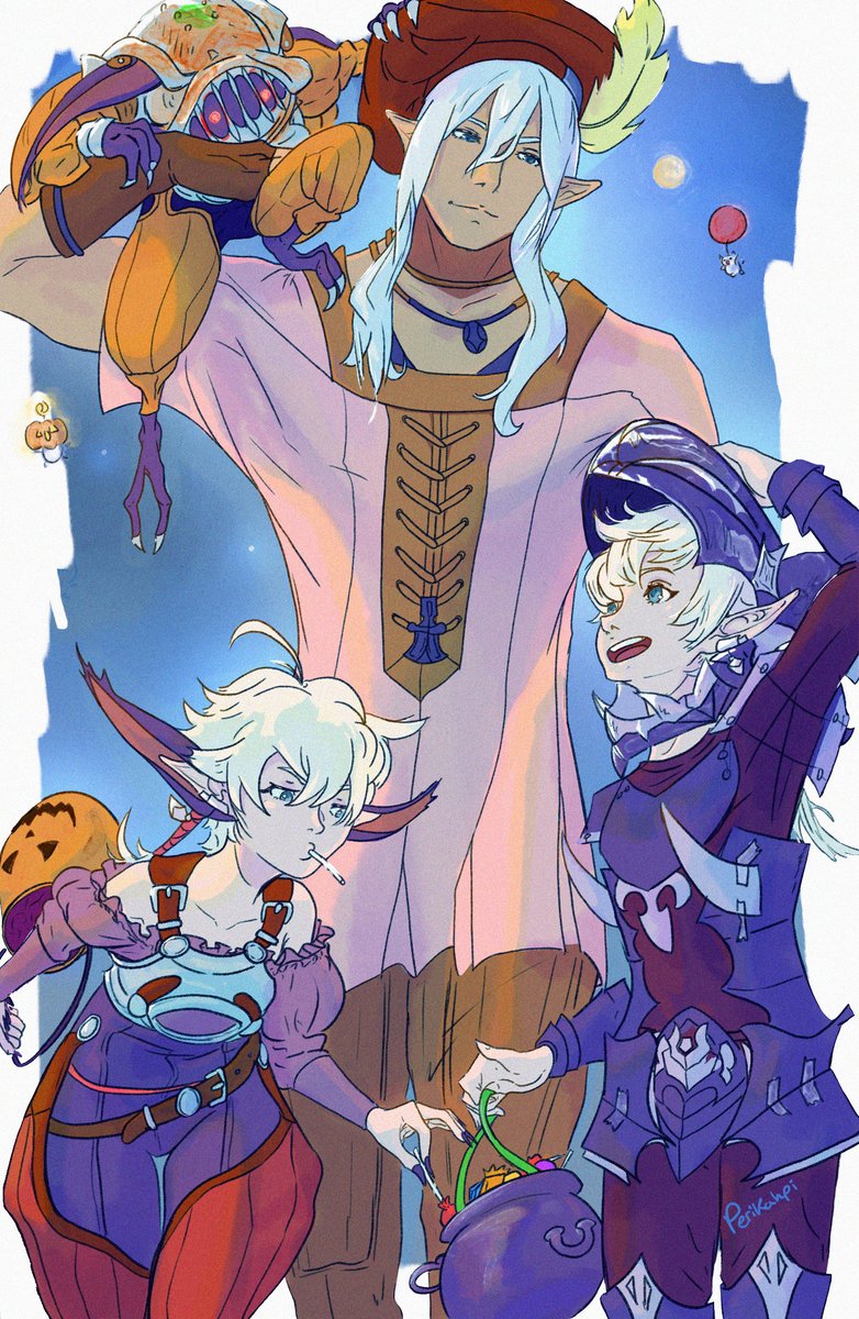 The double L's in Halloween stand for Live Letter
🎃

#ffxiv