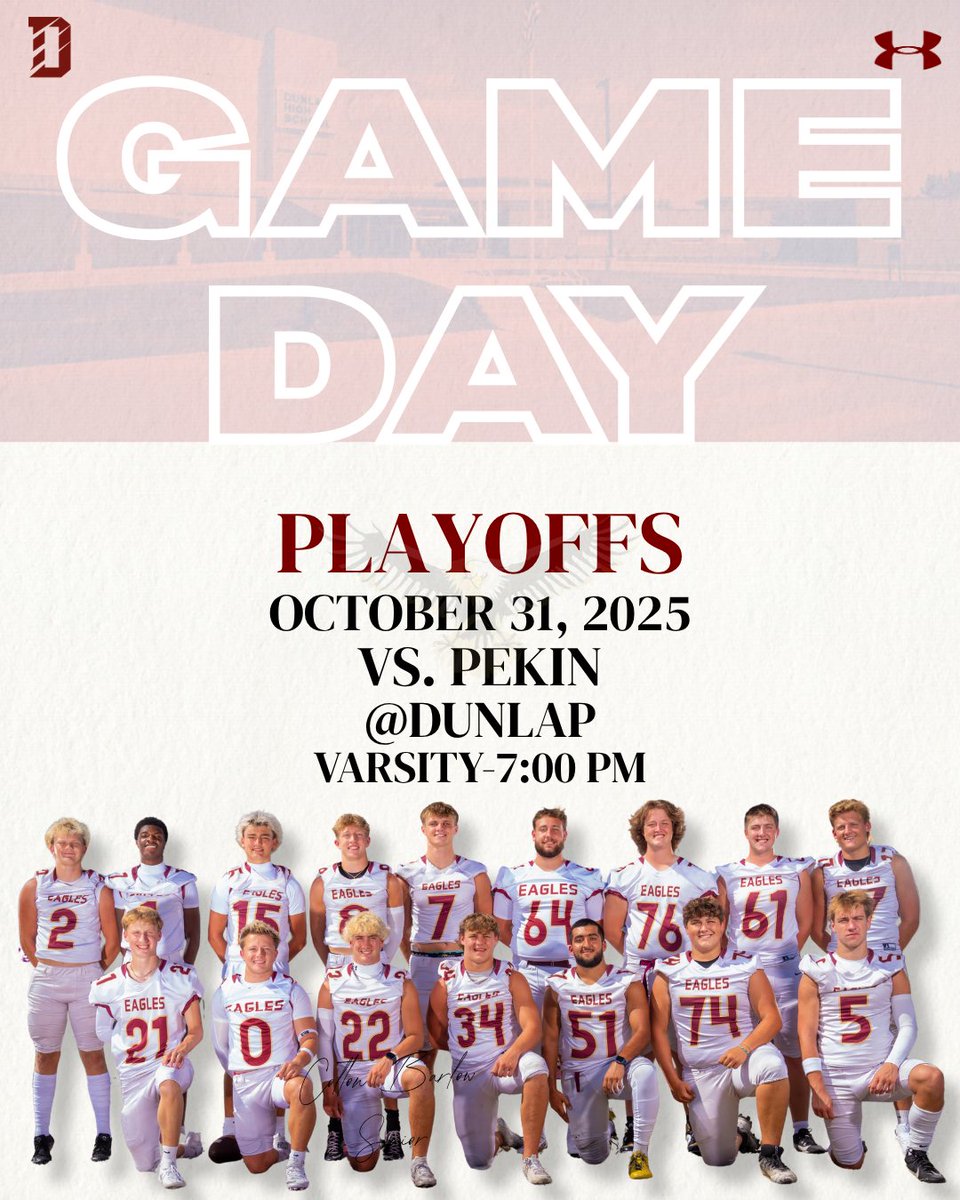 Game Day!  Playoff Football!  Good Luck Eagles!