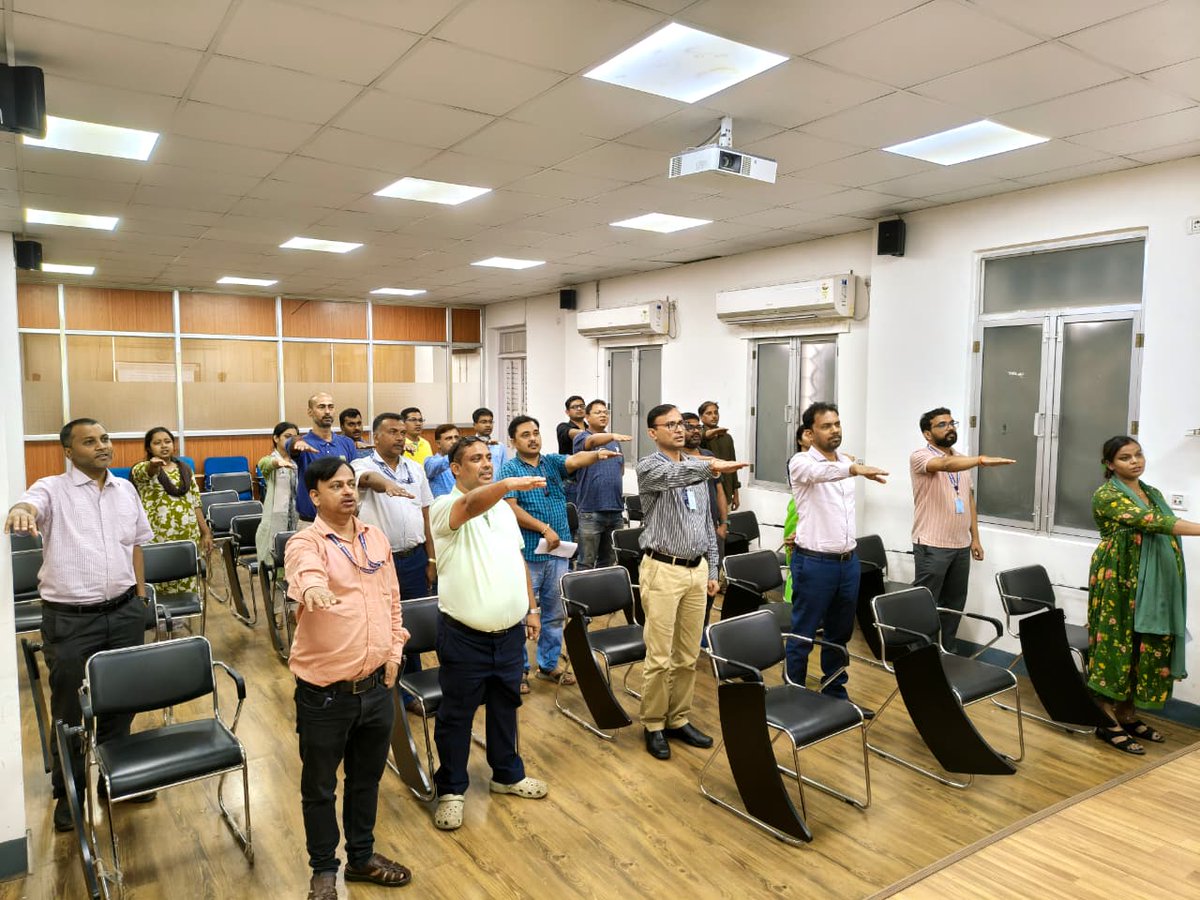 NIPER_Kolkata's tweet image. @NIPER_Kolkata  
#RashtriyaEktaDiwas 
#PledgeForUnity 
On the Occasion of #RashtriyaEktaDiwas, the Faculty &amp;amp; Staff of @NIPER_Kolkata came together to take the #Pledge of Unity and reaffirmed their commitment to the values of peace, integrity and national solidarity.
@Pharmadept