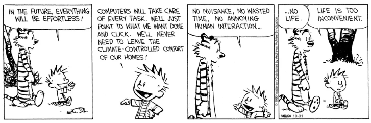 ericaCSI's tweet image. #CalvinandHobbes #future #effortless