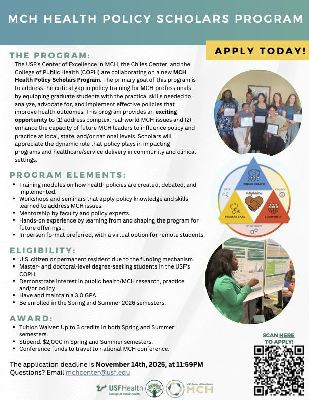 USF Center of Excellence MCH tweet media
