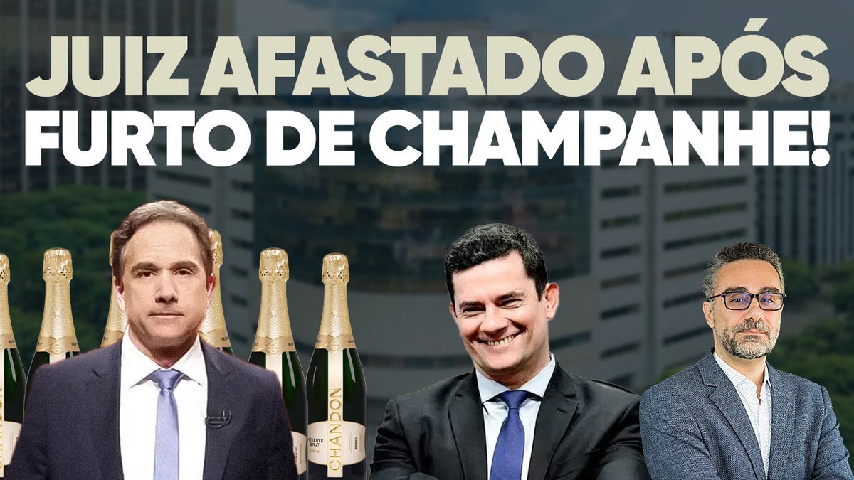 marsiglia_andre's tweet image. 🚨 O juiz Appio, aquele da senha “Lule22”, foi afastado pelo TRF-4 após ser investigado por furtar duas garrafas de champanhe! Esse é o nível do Judiciário que destruiu a Lava-Jato? Juiz que afana champanhe? Confira minha análise completa 👇🏻