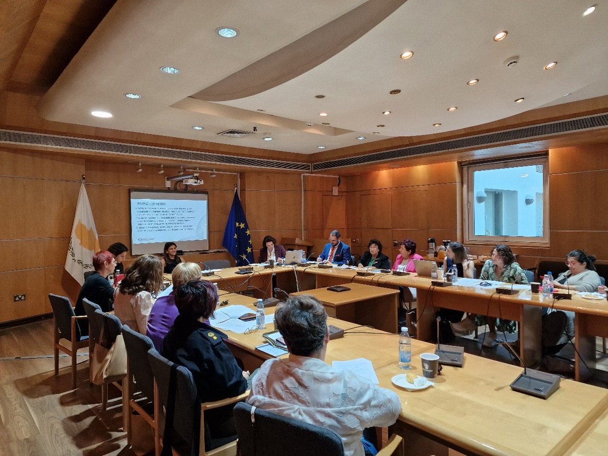 CyprusMFA's tweet image. Marking 25 years today since the adoption of #UNSC Resolution 1325 on Women, Peace and Security, the @CyprusMFA had the pleasure to host, together with the Commissioner for Gender Equality @CommissionerGE a public consultation in preparation of the new National Action Plan…