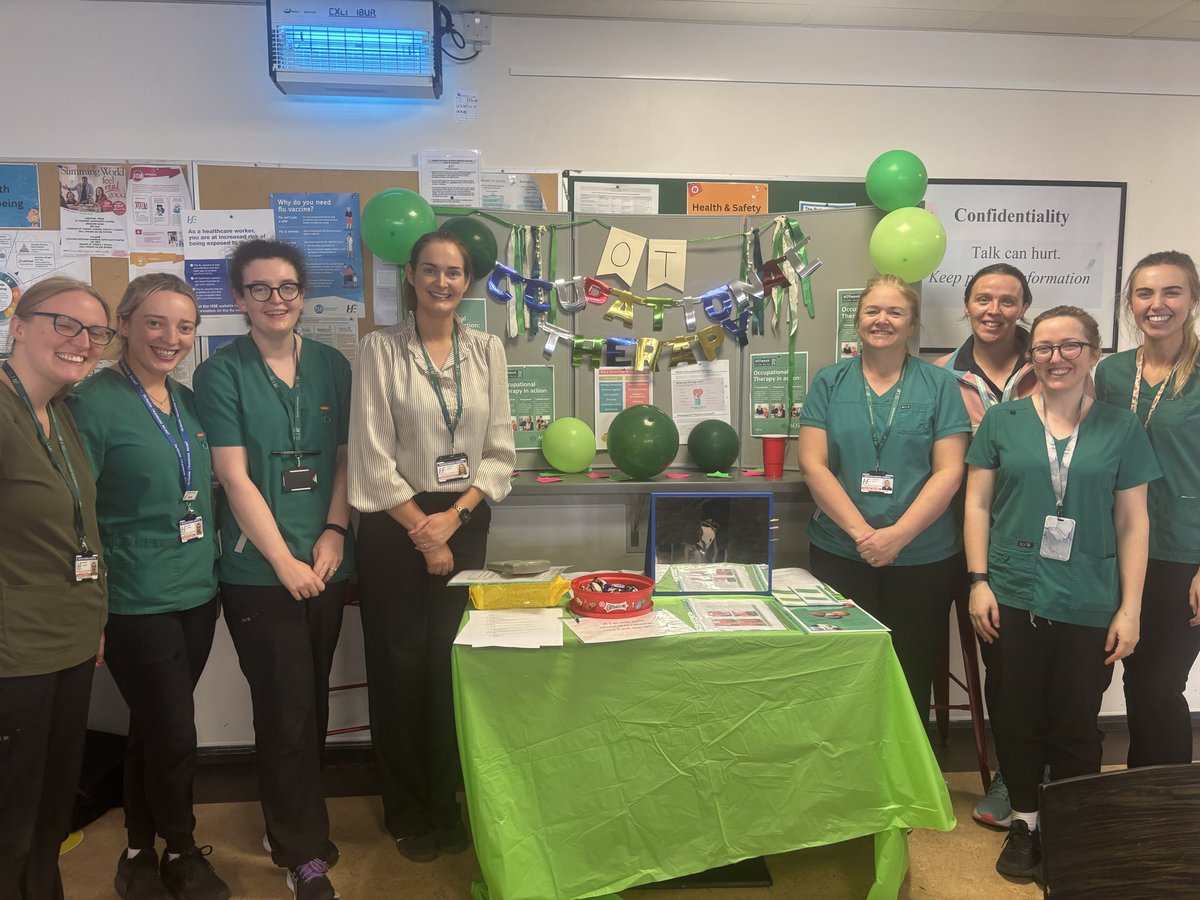 Celebrating our <a href="/WexGenHosp/">Wexford General Hospital</a> Occupational Therapy Dept. on  #WorldOTDay <a href="/AOTInews/">Association of Occupational Therapists of Ireland</a> #WorldOTDay2025