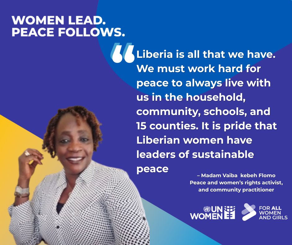 UN Women Liberia 🧡 tweet media