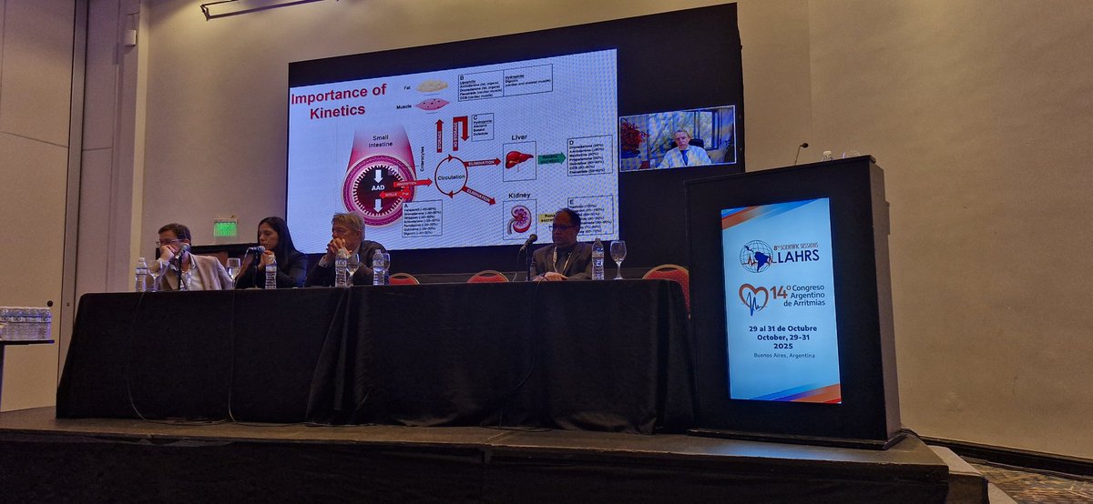 So important to talk about AA drugs! Thanks my friend <a href="/joselmerino/">Jose Luis Merino</a>! #LAHRS2025 LAHRS-EHRA Joint Session