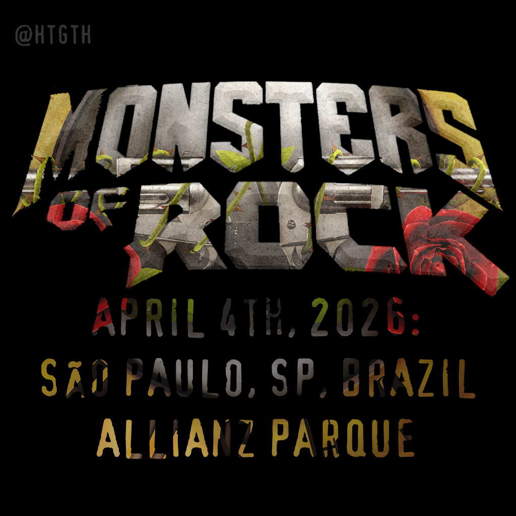 Guns N' Roses to return to Brazil in 2026!

Guns N' Roses will headline the Brazilian Monsters Of Rock festival in Sao Paulo on April 4th, 2026!

#gunsnroses #monstersofrockbr #brazil #htgth