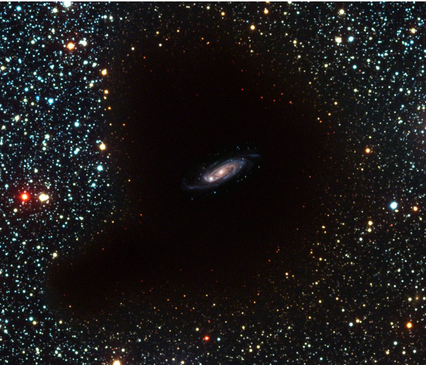 Rainmaker1973's tweet photo. Astronomers now say it’s 100 times more likely that Earth and our galaxy sit inside a giant cosmic void. 

This idea challenges one of the most basic assumptions in cosmology: that matter is evenly spread throughout the universe on large scales. 

Instead, new evidence from baryon acoustic oscillations – patterns left behind by sound waves from the Big Bang – suggests that we live in an underdense bubble two billion light-years wide with far less matter than average.

[image: ARTIST'S IMPRESSION]