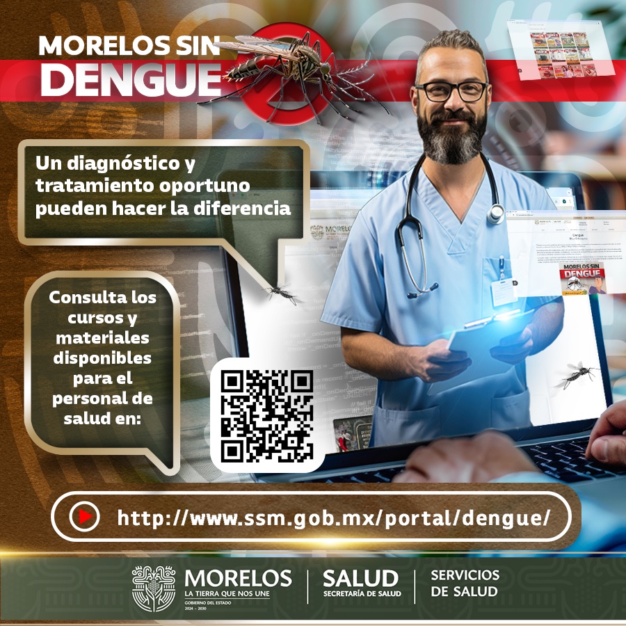 Actualiza tus conocimientos sobre el diagnóstico, manejo y prevención del dengue. 🦟🚫
Consulta los cursos y materiales disponibles para el personal de salud en:
ssm.gob.mx/portal/dengue/
#LaTierraQueNosUne