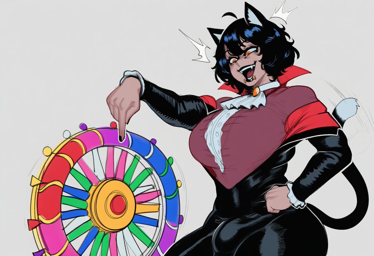 ⠀⠀⠀

ㅤ 𝗛𝗔𝗟𝗟𝗢𝗪𝗘𝗘𝗡 𝗪𝗛𝗘𝗘𝗟 𝗧𝗜𝗠𝗘 .ᐟ
⠀⠀
Comment down your suggestions for spooky 👻  / hallowen costumes for Kalista , and I'll put them in the wheel and spin it for today's gens !

Cosplays are fine ! As long as they follow the theme .
⠀⠀⠀