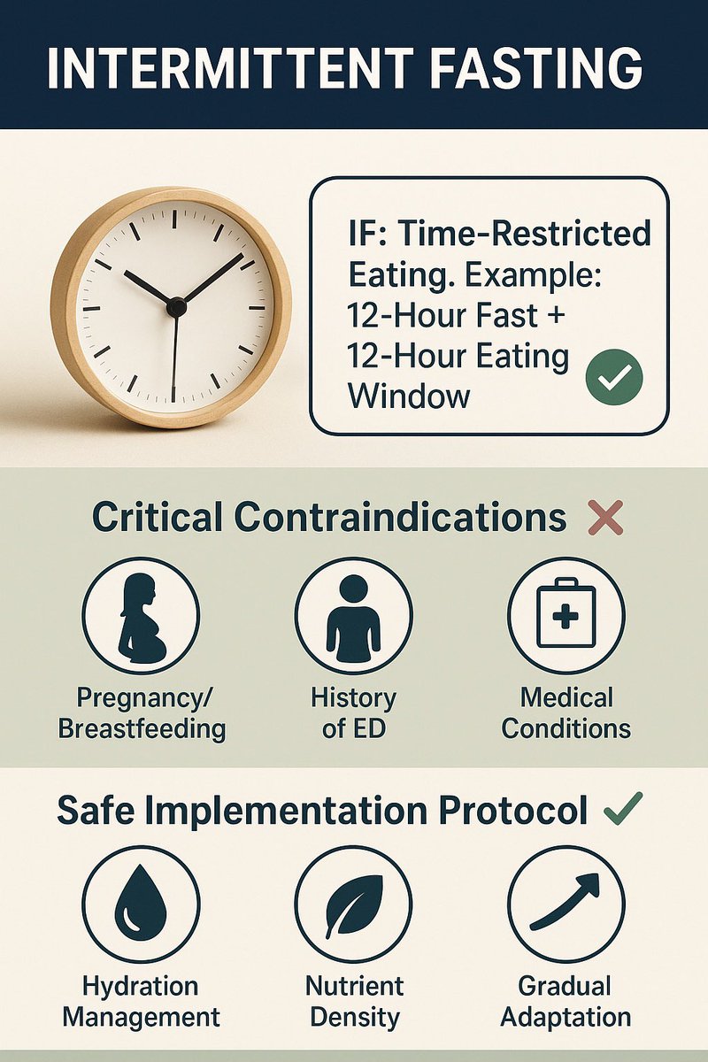 ujjwalabaxi's tweet image. Are you obsessed with Intermittent Fasting? — not knowing whether it is helping/ hurting you?
Watch this to know who all should take precautions
#intermittentfasting #nutrition #medtwitter