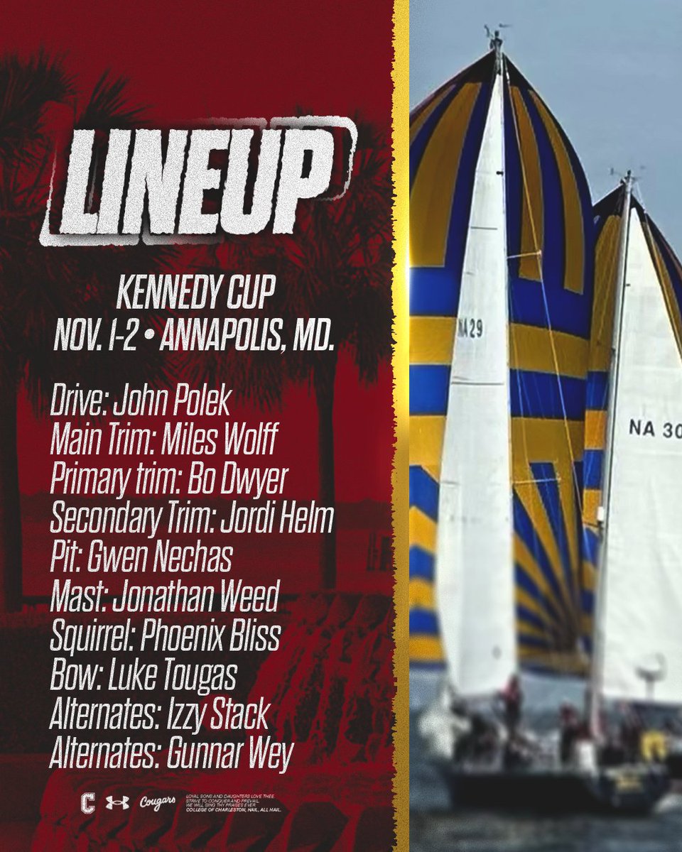 CofC Sailing tweet media