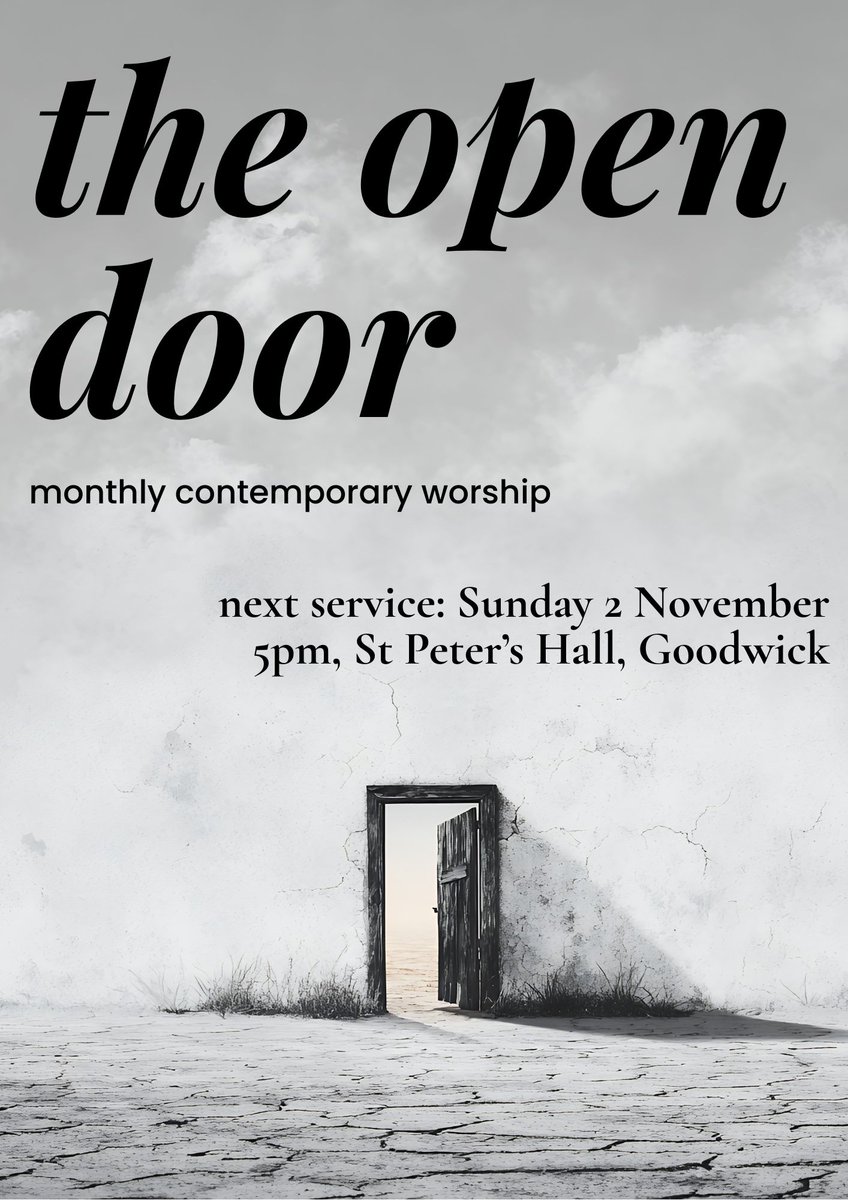 There is lots going on this weekend.
-Saturday is #allsouls where we pray for those who have died, whether recently or not. Everyone is invited. 
-Sunday is #allsaintsday. Come along and join in the celebration!
- Sunday evening is "The Open Door" service
#sundayschool