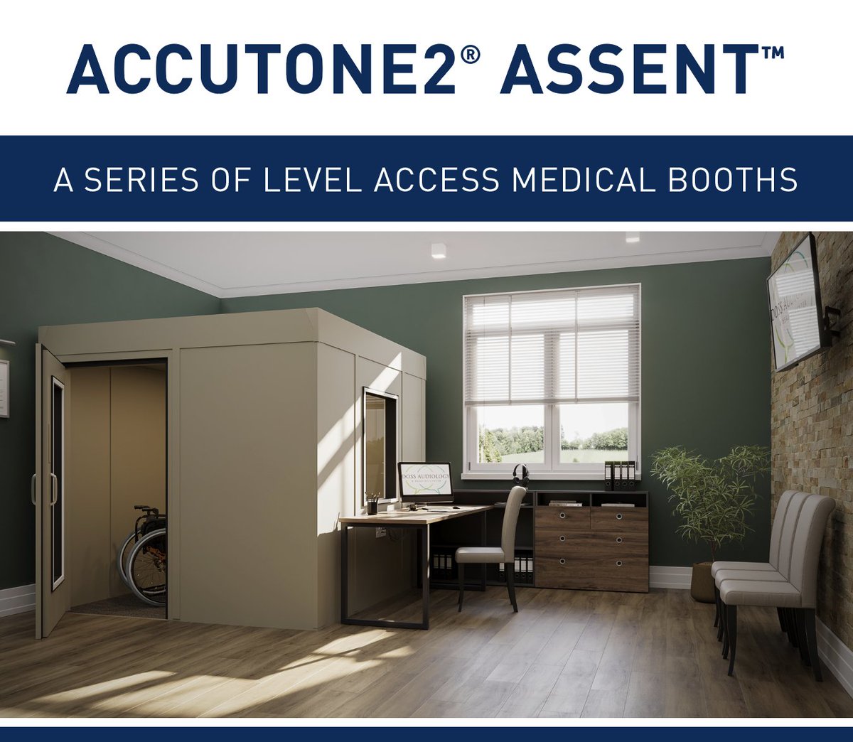 Take audiometric testing to the next level with IAC's Assent Medical Booth - a low-profile, ADA-compliant design with no pit or ramp needed. Fast installation, high-performance, &amp; built to fit your space.

Get a quote today: hubs.ly/Q03R5YZc0

#IAC #MedicalBooth #Acoustics