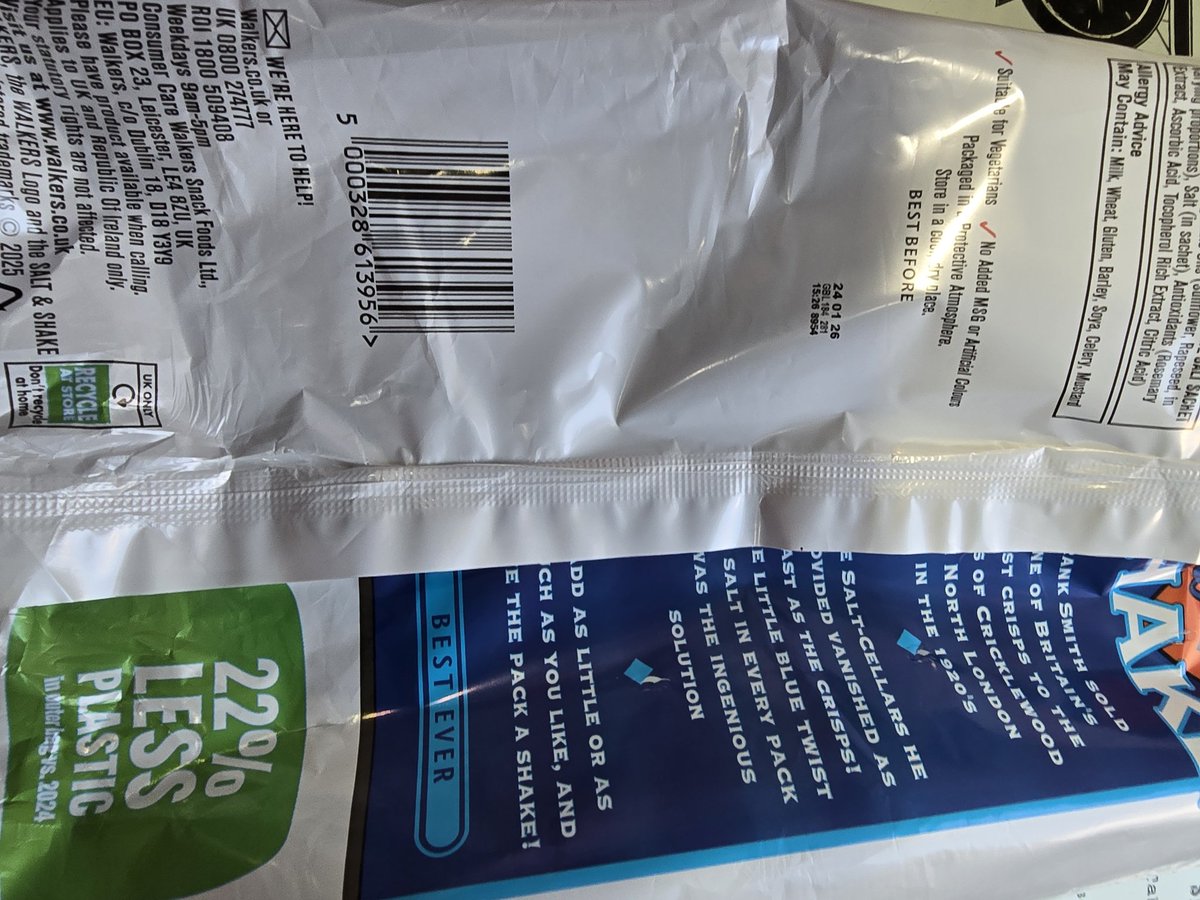 gr8villa's tweet image. @walkers_crisps what the hell is this in my multi pack of crisps have I won something or just rubbish packers #winner #Sacking