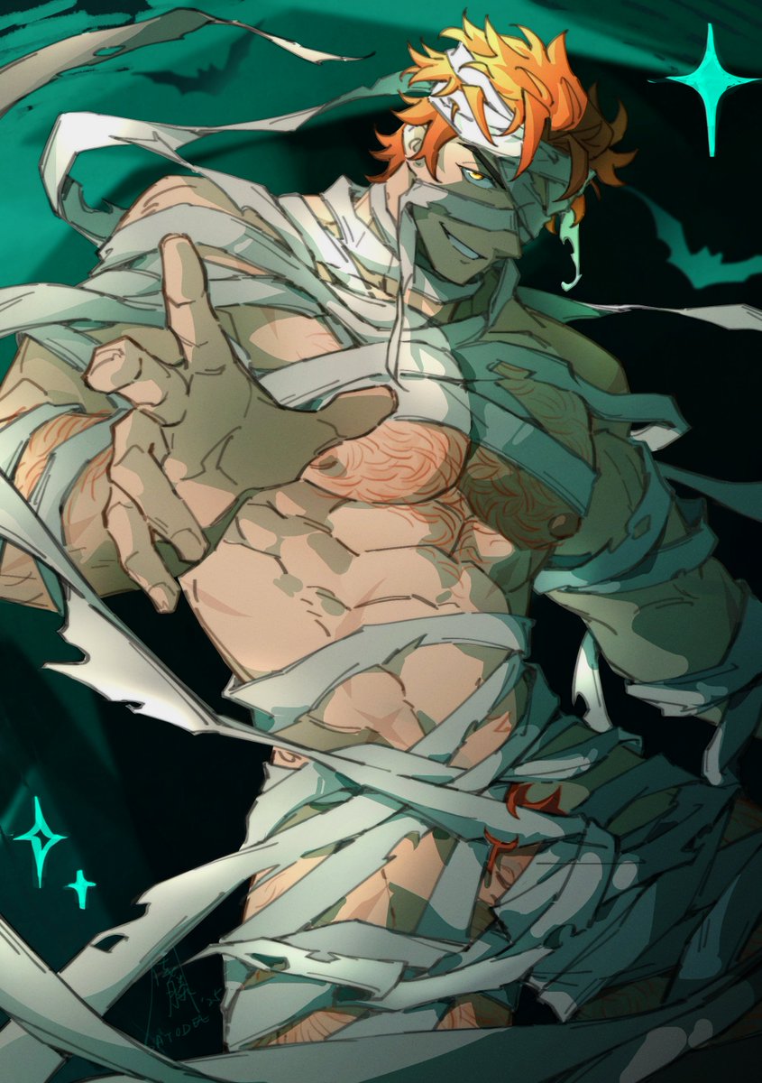 you have awakened the mummy... HAPPY HALLOWEEN!! 🎃🦇

#FE3H #FireEmblemThreeHouses #sylvainjosegautier