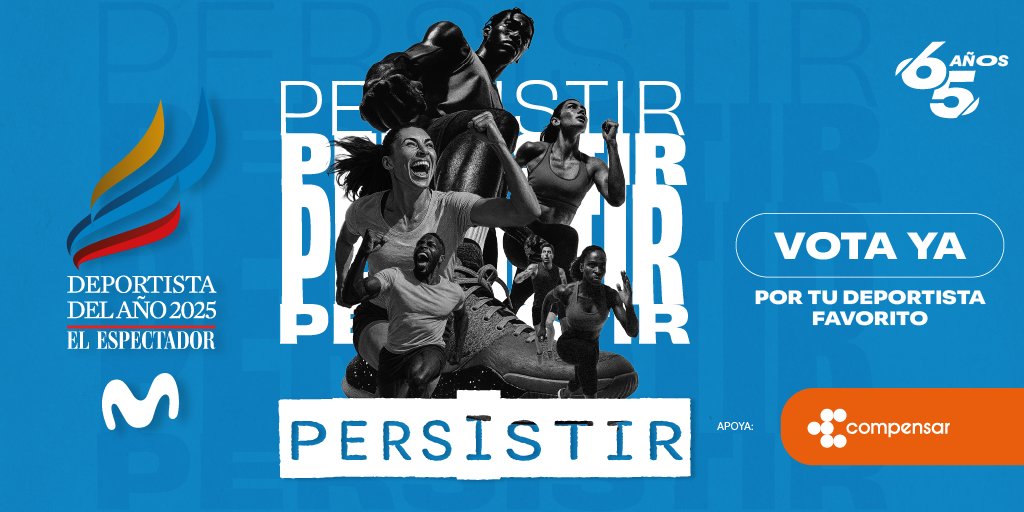 FabianHdezR's tweet photo. Como cada año por esta época nos unimos a la entrega del galardón más importante del deporte colombiano: 

El #DeportistaDelAño2025 de @elespectador y @MovistarCo

Los invito a participar en la votación del Deportista del Año por elección popular en 👉https://t.co/qg6B7ifn4g https://t.co/THSMZt5cV9