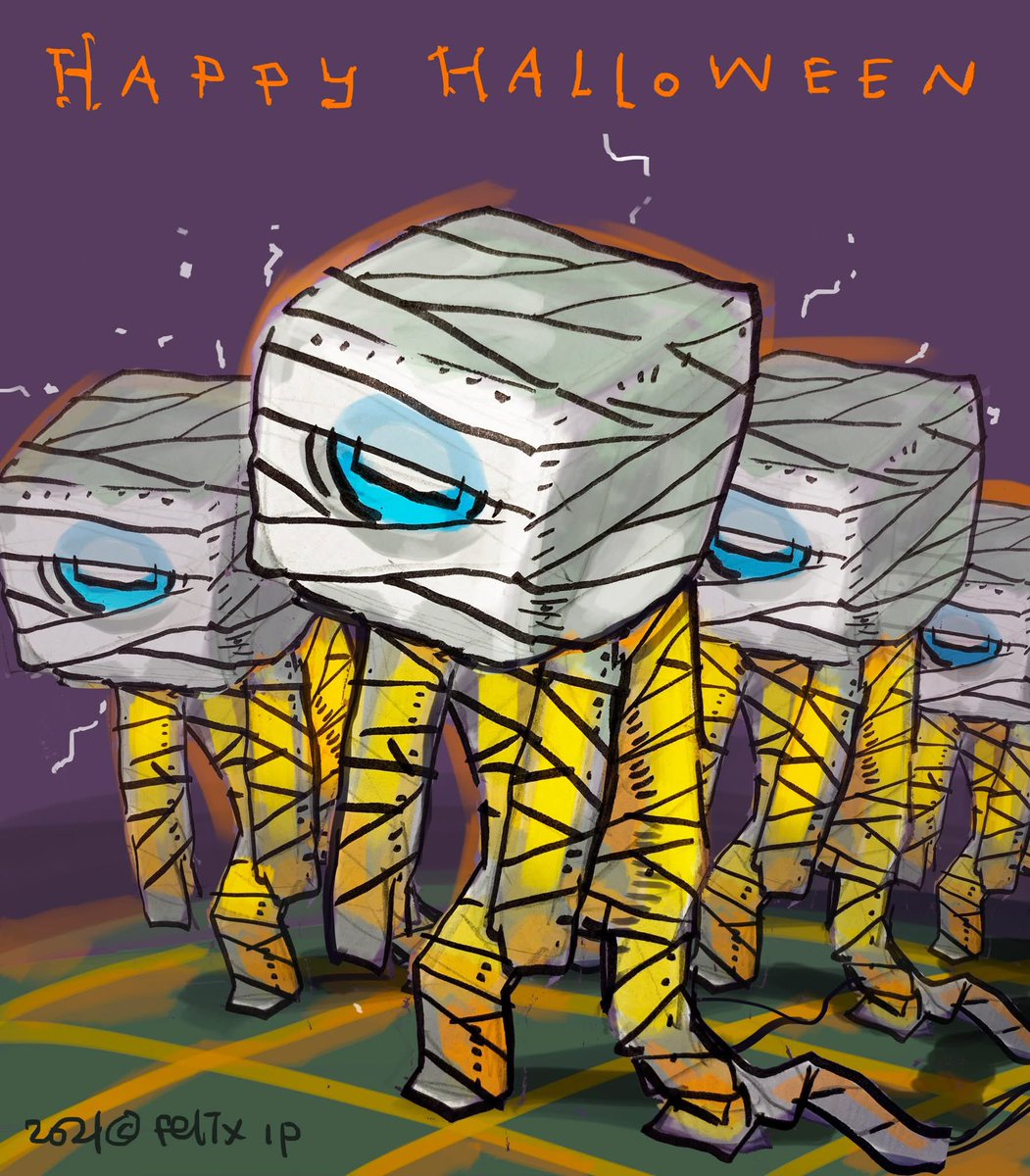 felixip's tweet photo. #HappyHalloween #BoxyKnight https://t.co/P2AemLAO8b