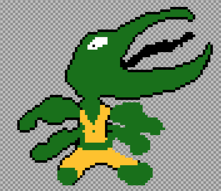 DerekBottles's tweet photo. pixel art is fun because my initial rough drafts ends up being something completely different by the end... https://t.co/jBKV1R8DHD
