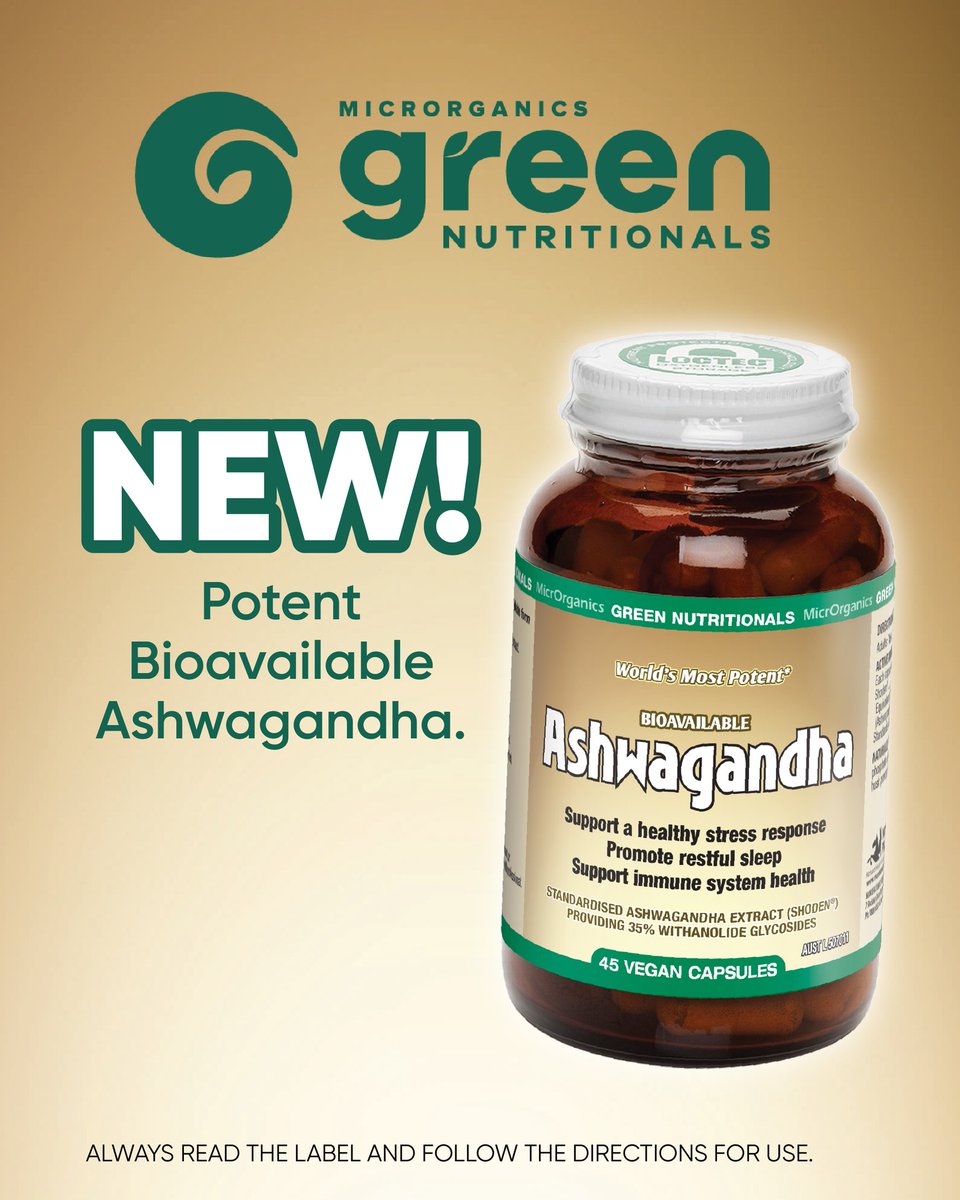 Why is everyone talking about Ashwagandha? 

Because this traditional adaptogen is having a modern moment - and for good reason.

Green Nutritionals’ NEW Bioavailable Ashwagandha is formulated with clinically researched Shoden® extract, designed for superior absorption so your