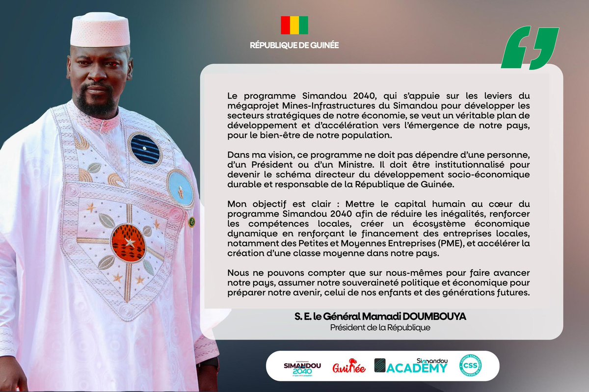 Présidence de la Guinée tweet media