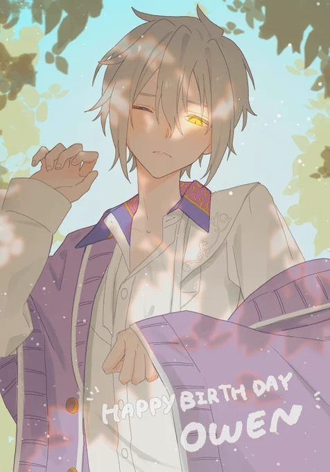 輝く目の色は #オーエン誕生祭2025 #まほやく_FA
