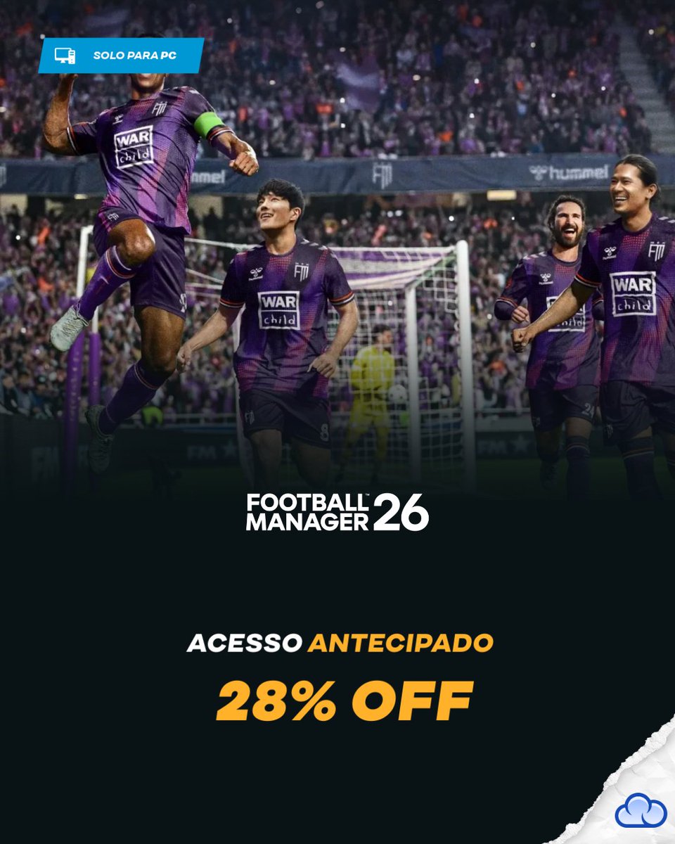 ¡El precio más bajo está en Nuuvem! 💸

¡Aprovecha ahora el acceso anticipado! ¡Juega ya! 🎮🔥 😱

¡Por tiempo LIMITADO! - ow.ly/K13O50Xl8JP