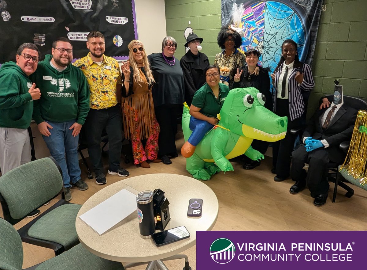We hope you are having a spooky day! We certainly are having a haunting good time at our Hampton Campus! #happyhalloween #vpccva #hamptonroads #gatorfamily