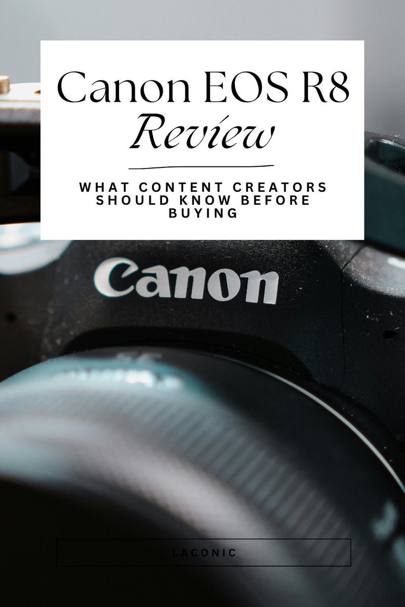 SweetPassions07's tweet image. Canon EOS R8 Review: What Content Creators Should Know Before Buying
laconicworld.blogspot.com/2025/10/canon-…
#blogging #blogger #writer #writers #bloggingcommunity #writingcommunity #contentcreator #yesstyle #digitalwriting
@_TeamBlogger @BloggerTuesday #UGC @CanBloggersRT