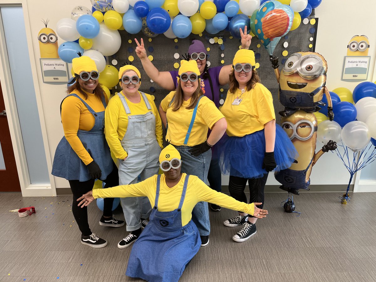 Despicable? Never! Adorable? Absolutely! CaroMont Pediatric Partners in Lake Wylie transformed into everyone's favorite yellow helpers to delight our patients today💛💙 Learn more about the incredible care our pediatric locations provide: caromonthealth.org/services/pedia…