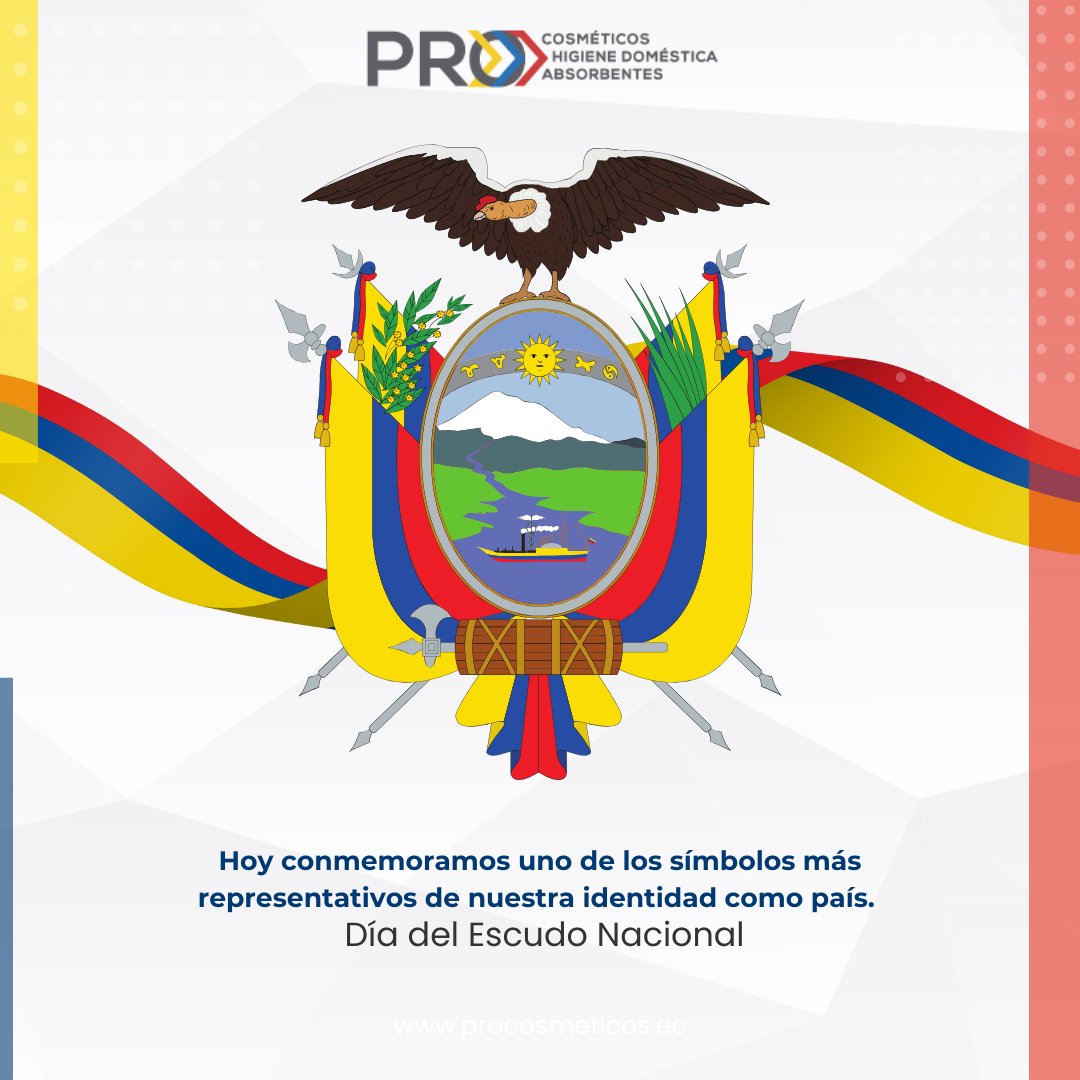 🇪🇨 Día del Escudo Nacional

Hoy rendimos homenaje a uno de los emblemas más significativos de nuestra historia y soberanía.
El Escudo Nacional simboliza la fuerza, la unidad y el espíritu de un país que avanza con orgullo, trabajo y esperanza. ✨