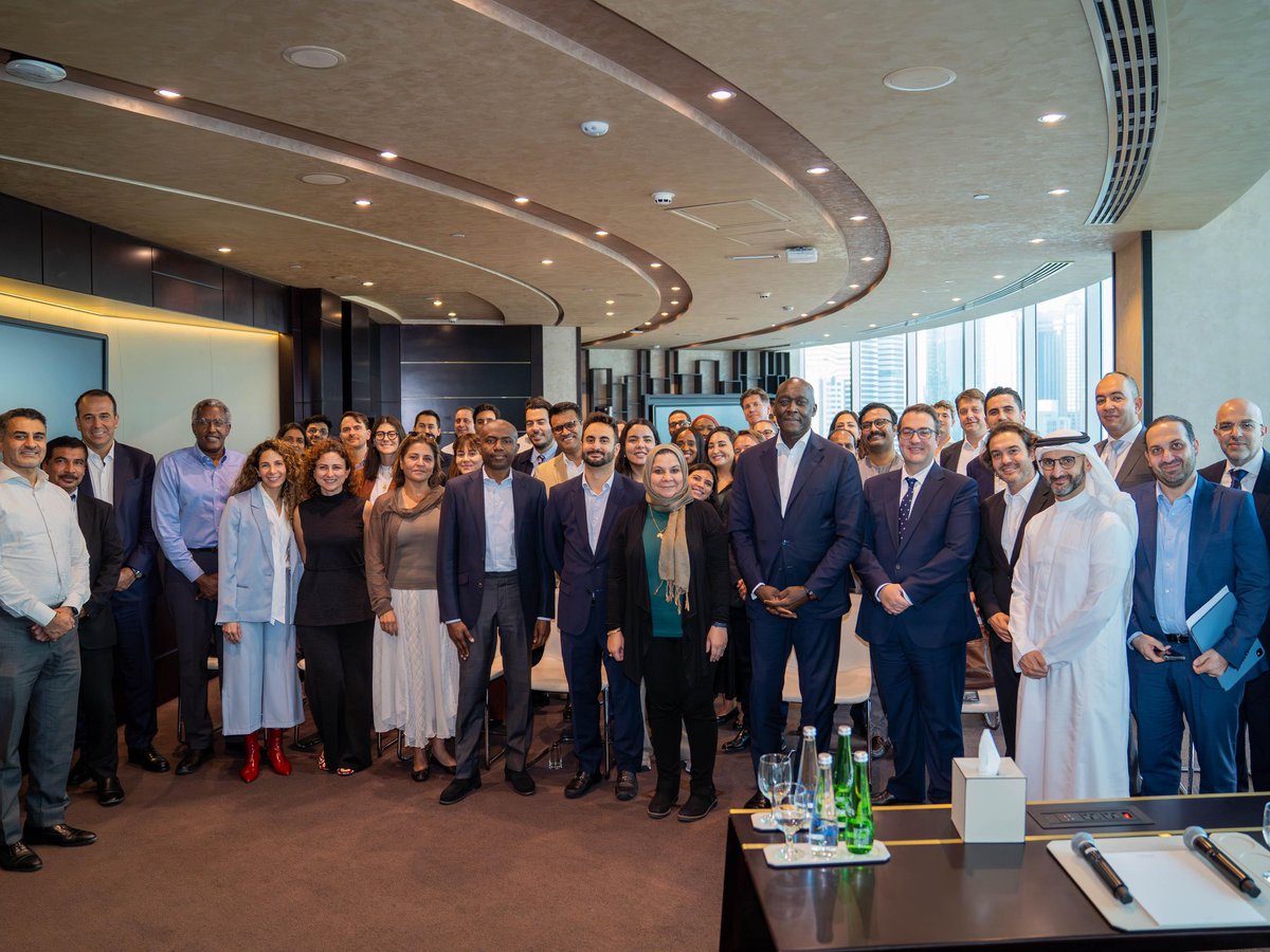 Always a pleasure to engage with <a href="/WorldBank/">WorldBank</a>, <a href="/IFC_org/">IFC</a>, and <a href="/MIGA/">MIGA</a> teams in the #UAE.
We’re laser-focused on mobilizing private capital, investing in equity, and creating jobs—sharing global expertise and delivering investments efficiently to scale impact across the #GCC.