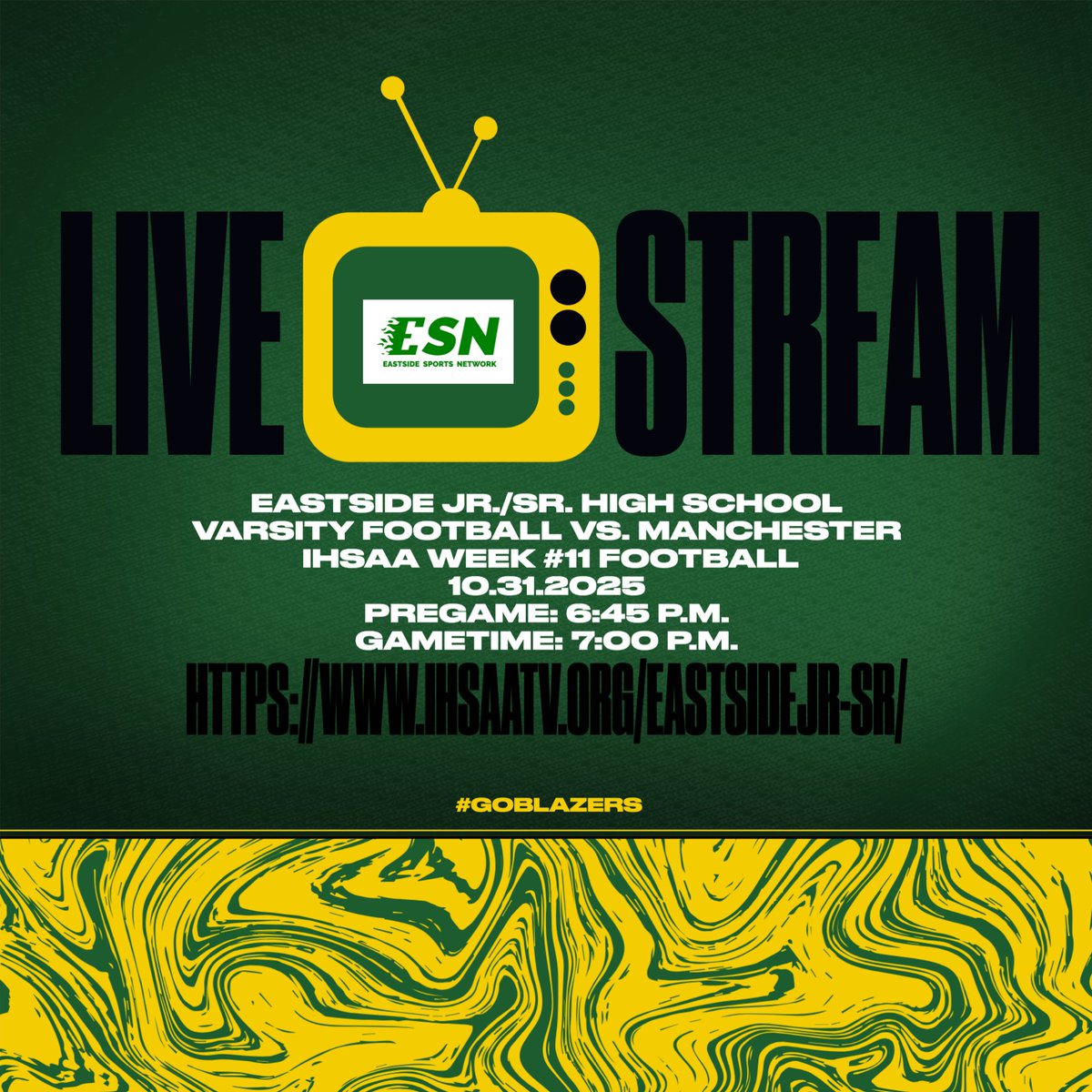 2025 IHSAA Sectional #35 2nd Round- Manchester High School at Eastside High School

All Postseason events that are livestreamed by the Eastside Sports Network will be free of charge to stream. 

Livestream Link: ihsaatv.org/?B=2997985