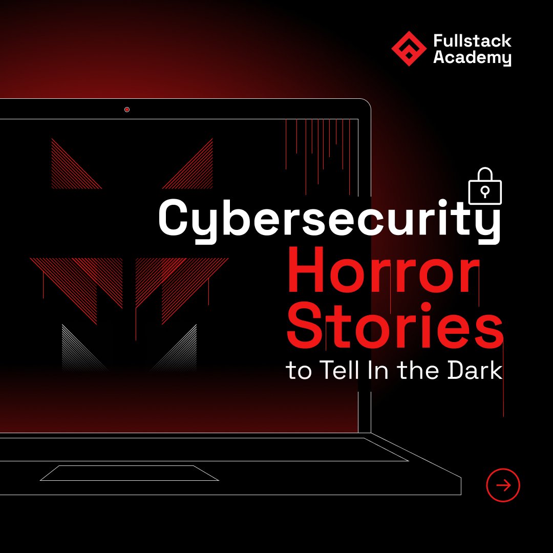 fullstack's tweet image. Happy Halloween from all of us at Fullstack Academy! 🧛🦇 To mark the occasion and conclude #CybersecurityAwarenessMonth, we’re sharing 5 Halloween-inspired cybersecurity horror stories to tell in the dark: fullstack.academy/cyber-horror-s…