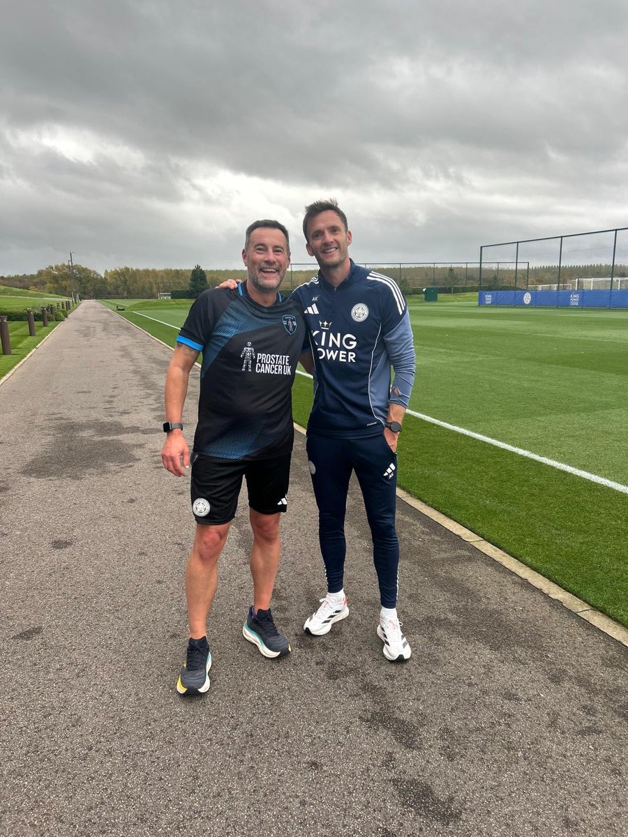 thereallcfc's tweet image. and that is a wrap and what a final run that was of @prostateunited 
 
Thank you @LCFC for an amazing experience at Seagrave, where I completed my final run of this challenge with the amazing Jay Brewin who is fan engagement executive and ………… the legend that is Andy King…