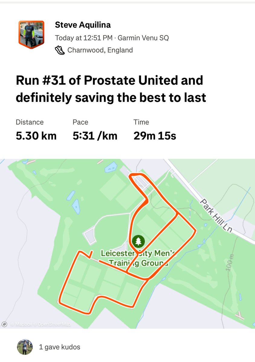 thereallcfc's tweet image. and that is a wrap and what a final run that was of @prostateunited 
 
Thank you @LCFC for an amazing experience at Seagrave, where I completed my final run of this challenge with the amazing Jay Brewin who is fan engagement executive and ………… the legend that is Andy King…