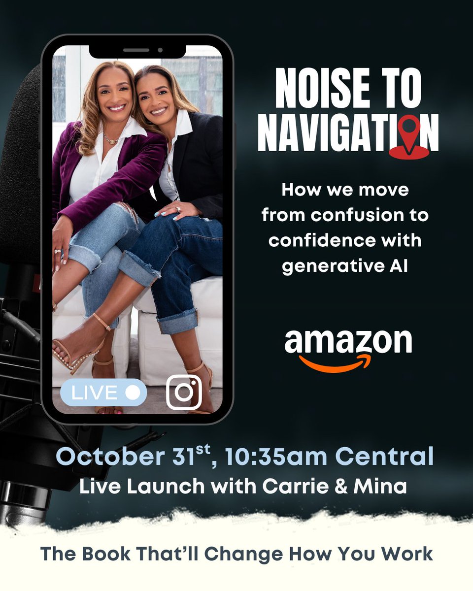 Live NOW Coffee with Carrie Friday - a special edition about a new book " noise to navigation - mailchi.mp/c1656622b15b/g…